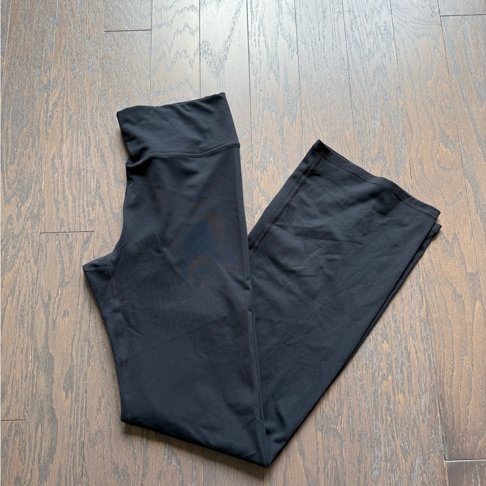 Fabletics Pure Luxe Pants Athletic Black Women's Large Black Stretch Exercise
